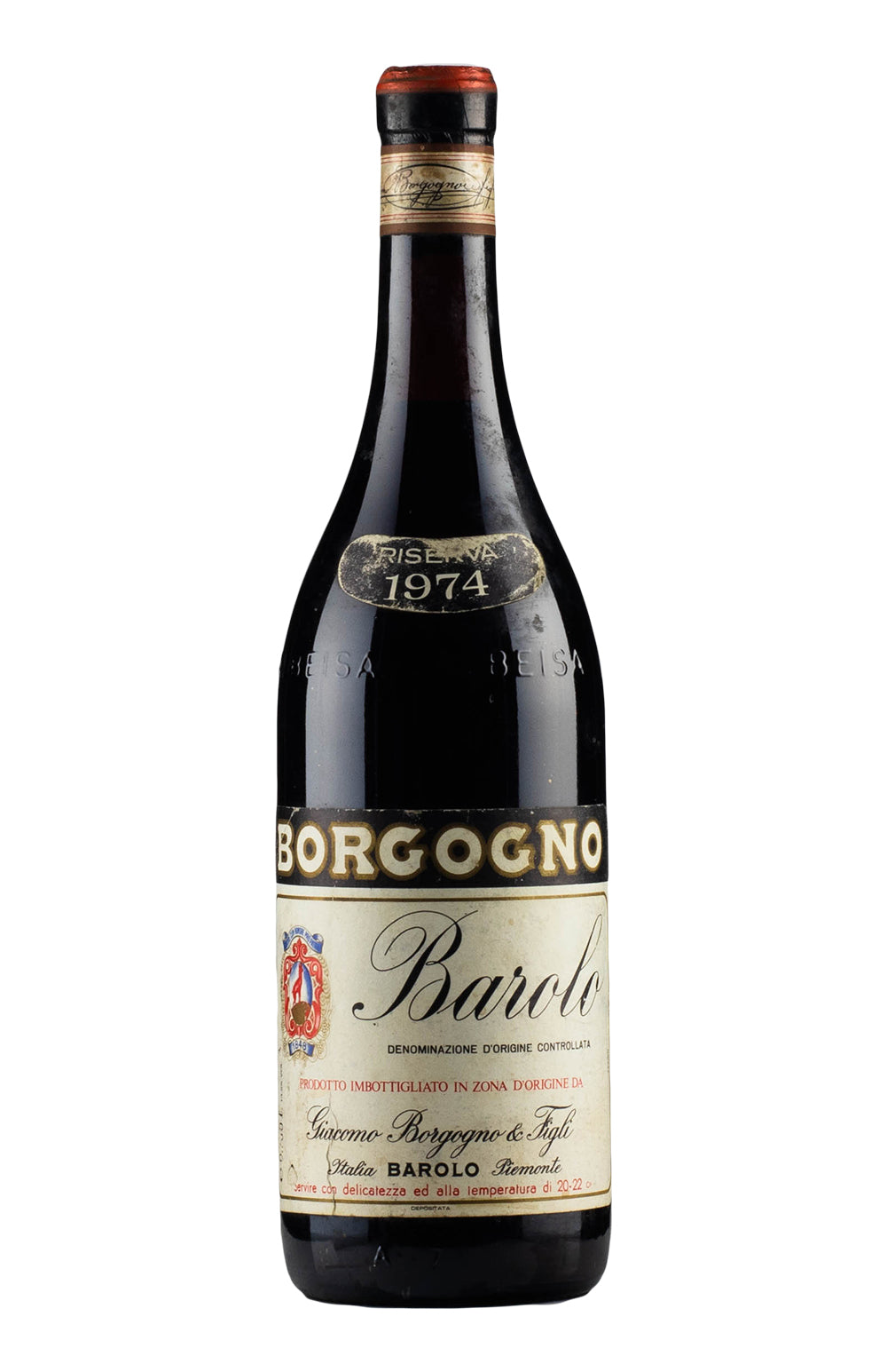 Barolo Riserva Giacomo Borgogno 1974