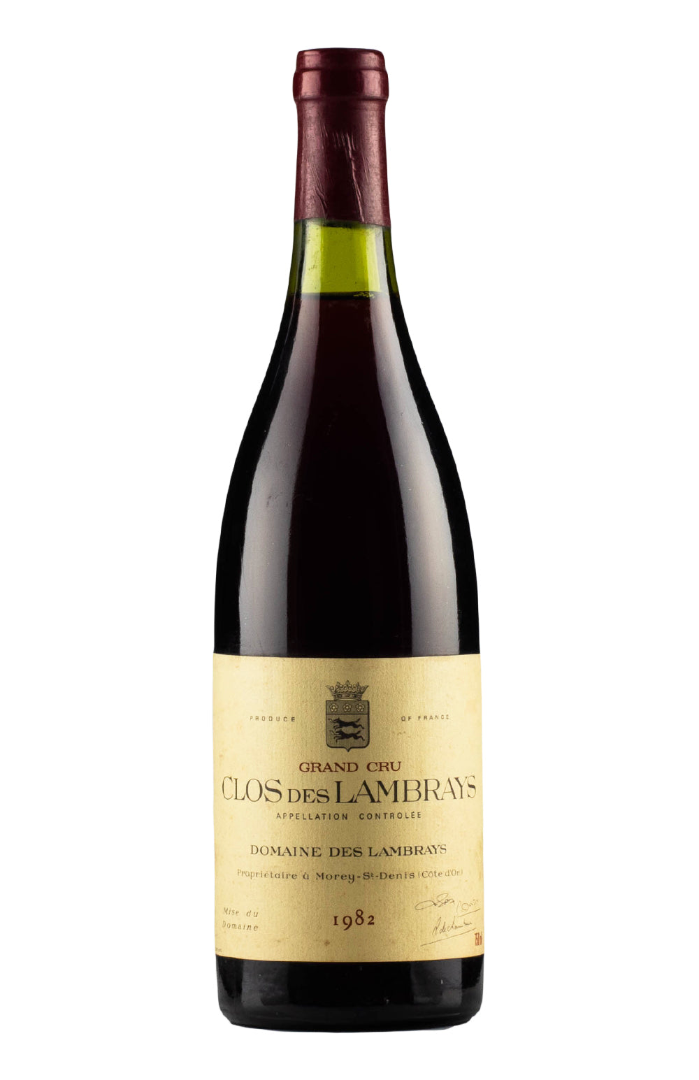 Clos des Lambrays Domaine des Lambrays 1982