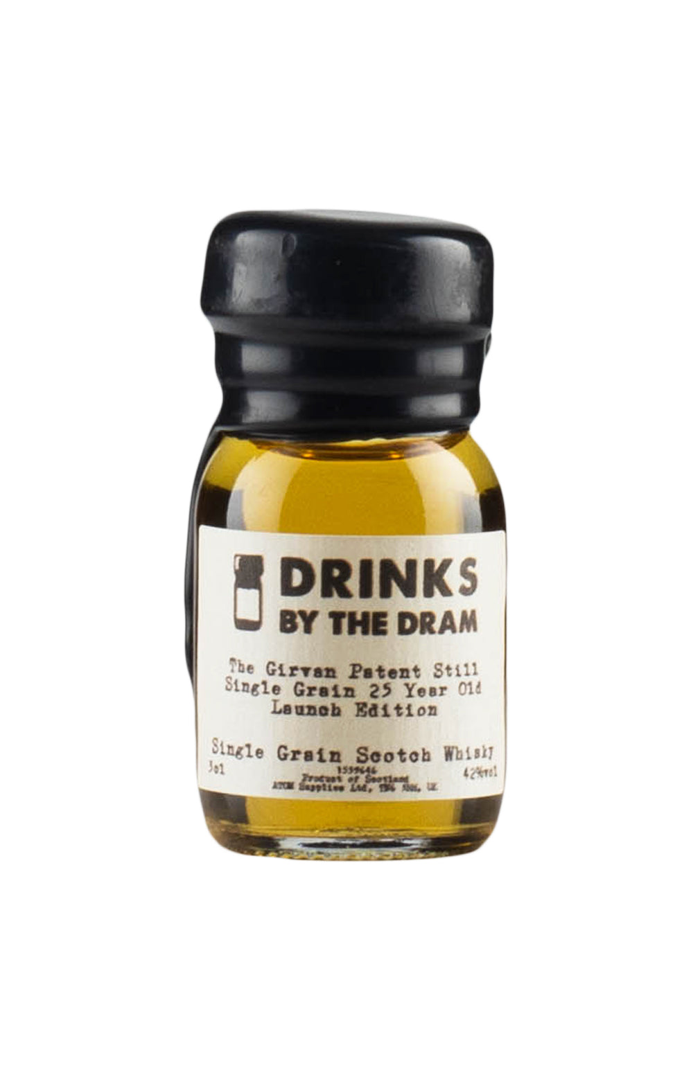 Girvan 25 Year Old Patent Still Single Grain Launoh Edition 3cl