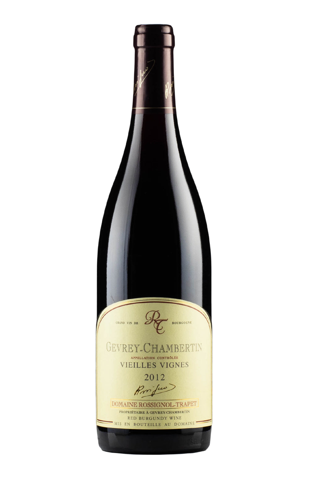 Gevrey Chambertin Vieilles Vignes Rossignol-Trapet 2012