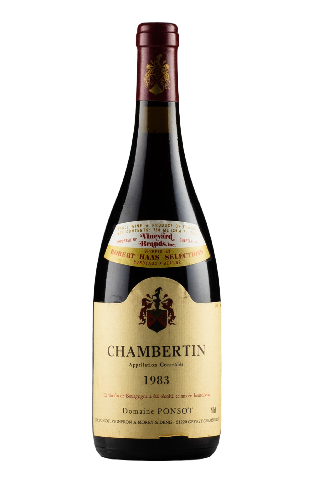Chambertin Domaine Ponsot 1983