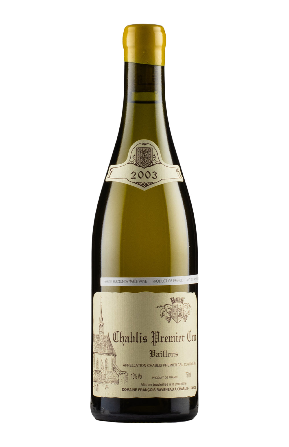 Chabis Les Vaillons Raveneau 2003