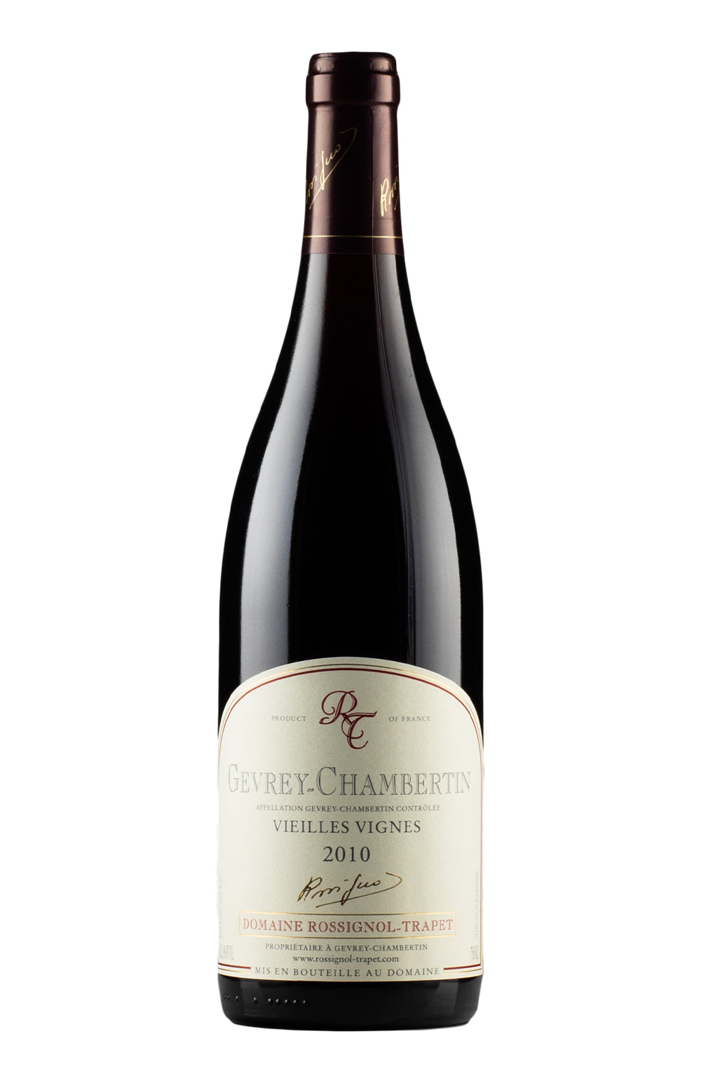 Gevrey Chambertin Vieilles Vignes Rossignol-Trapet 2010
