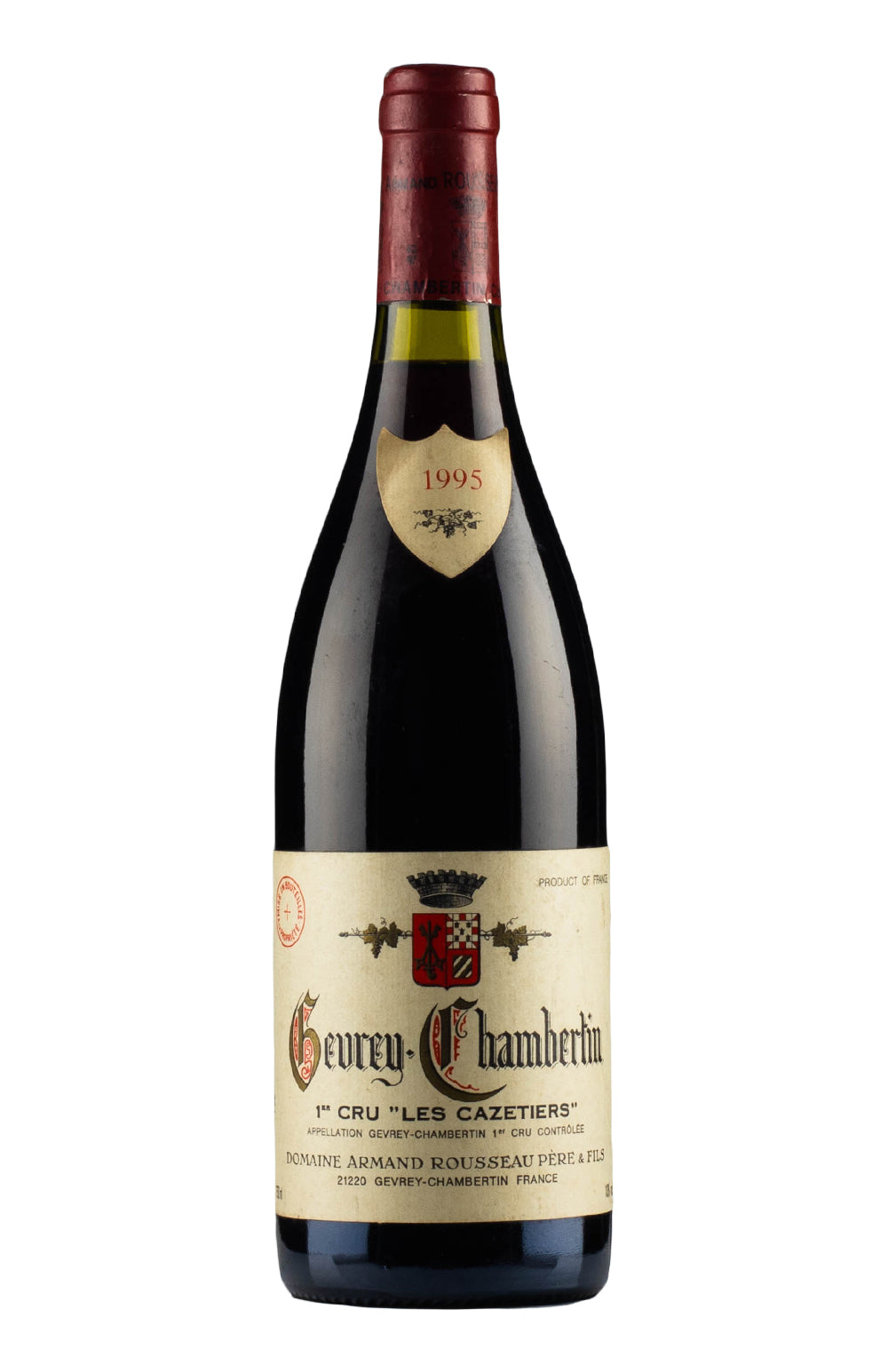 Gevrey Chambertin Les Cazetiers Armand Rousseau 1995