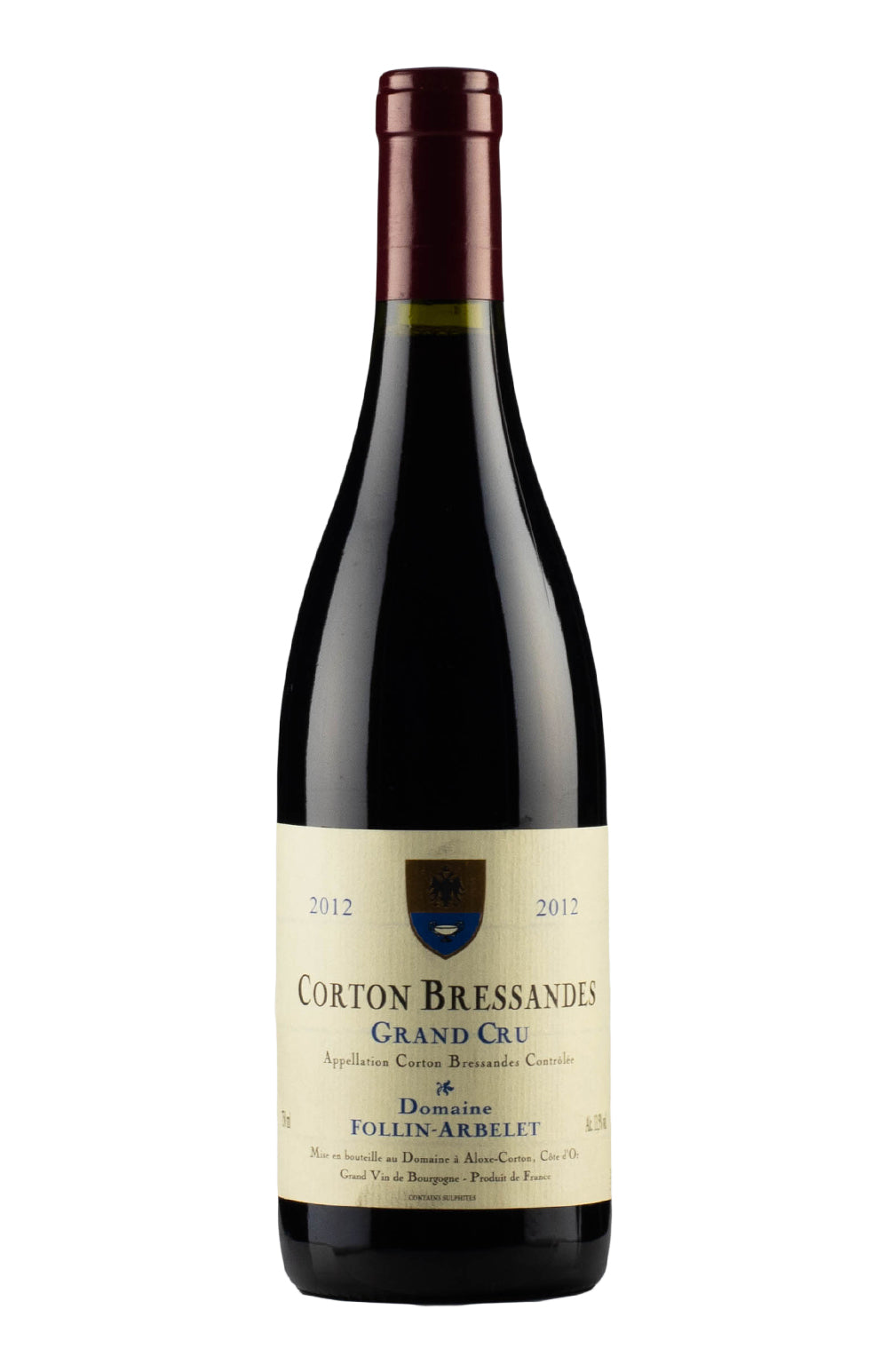 Corton Bressandes Follin Arbelet 2012