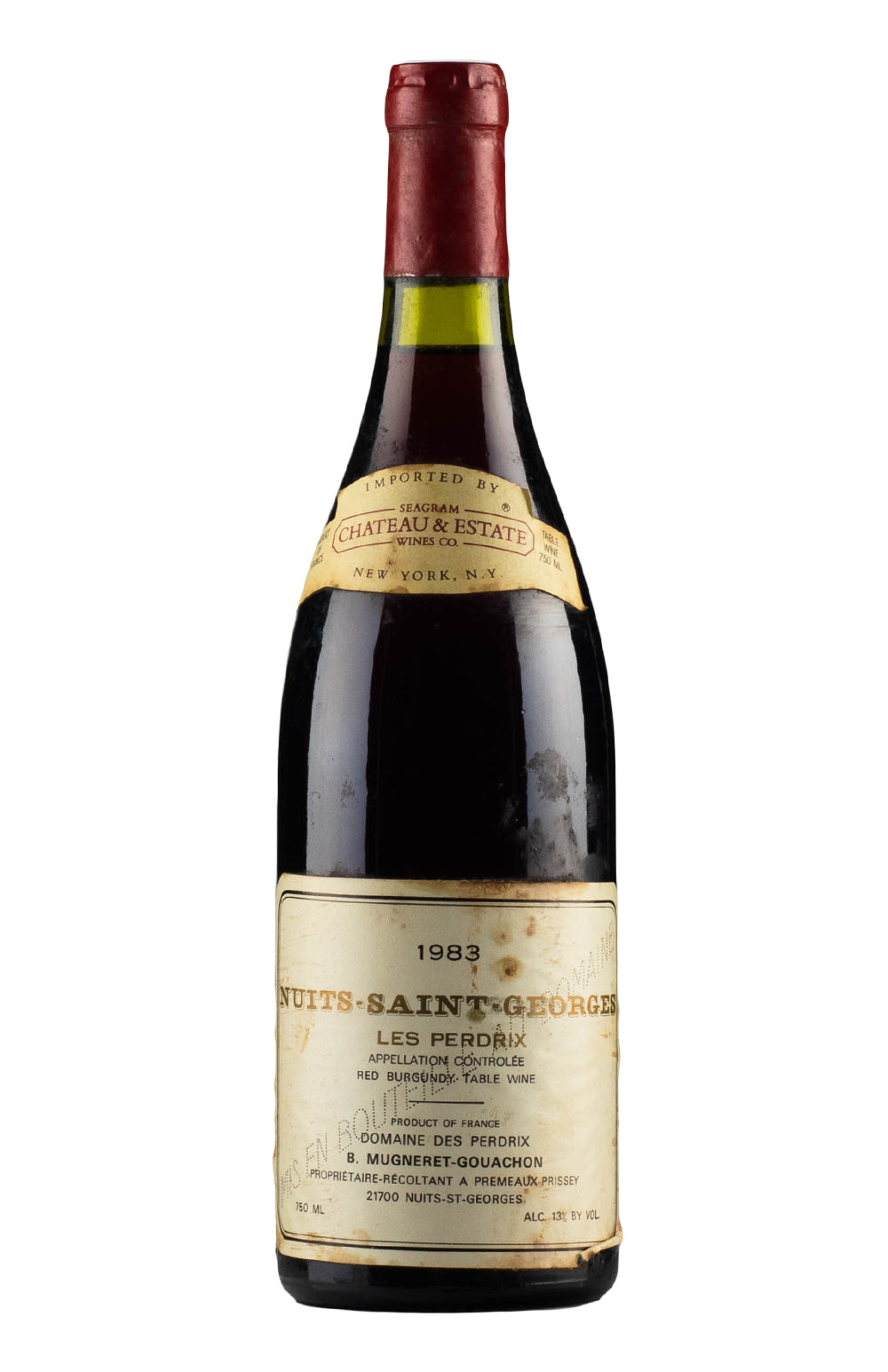 Nuits St Georges Les Perdrix Mugneret Gouachon 1983