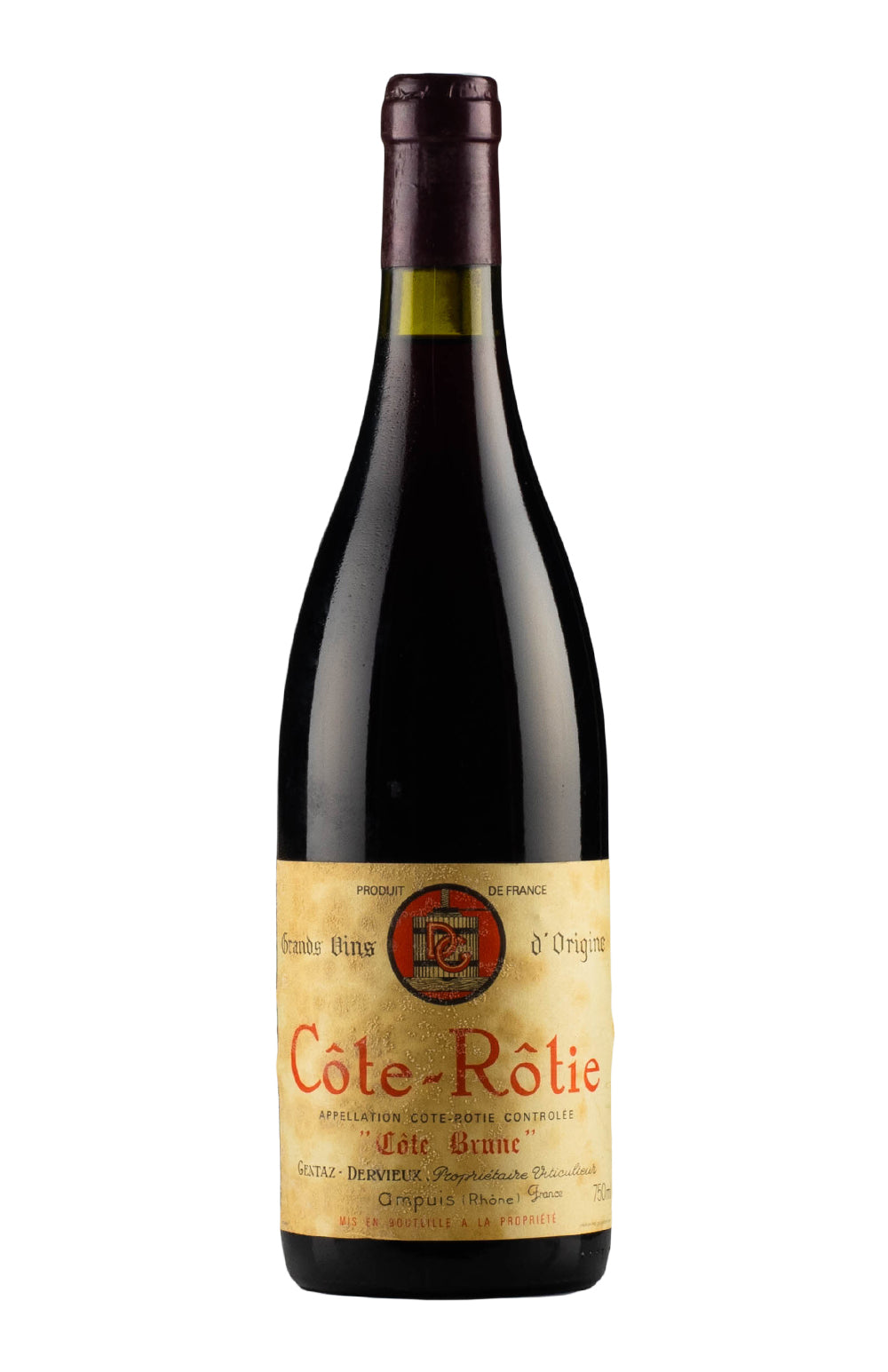 Cote Rotie Cote Brune Gentaz Dervieux 1986