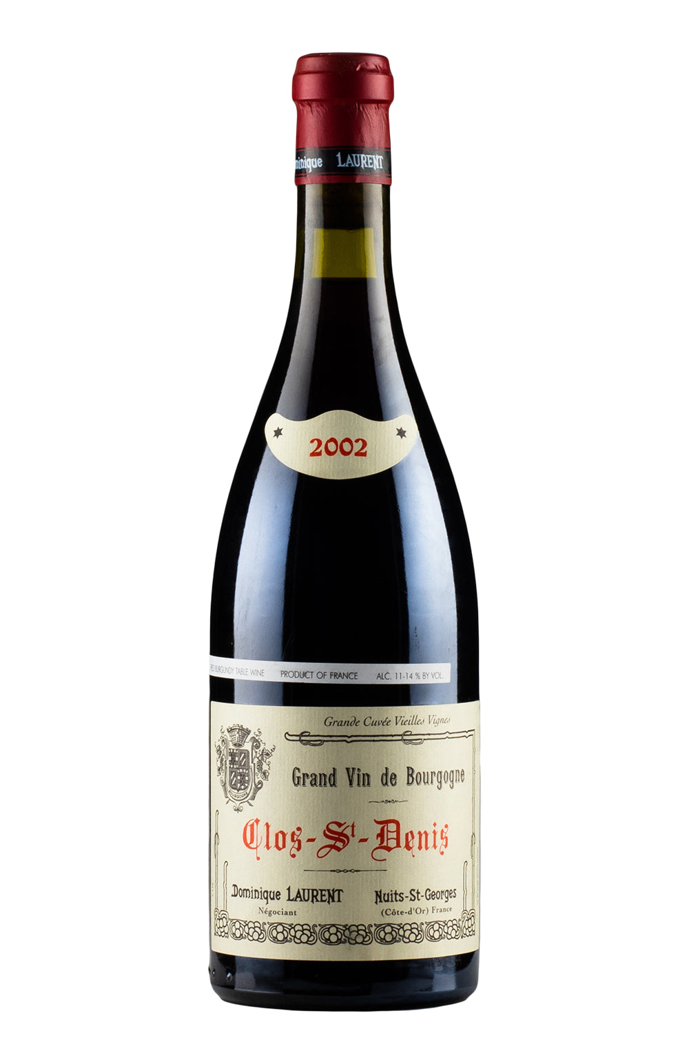 Clos St Denis Dominique Laurent 2002