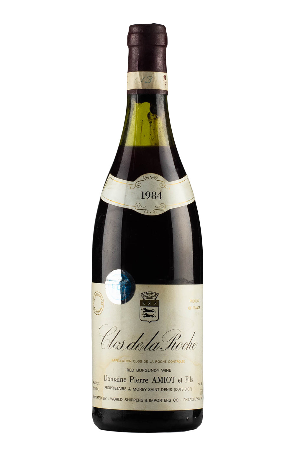 Clos de la Roche Pierre Amiot 1984