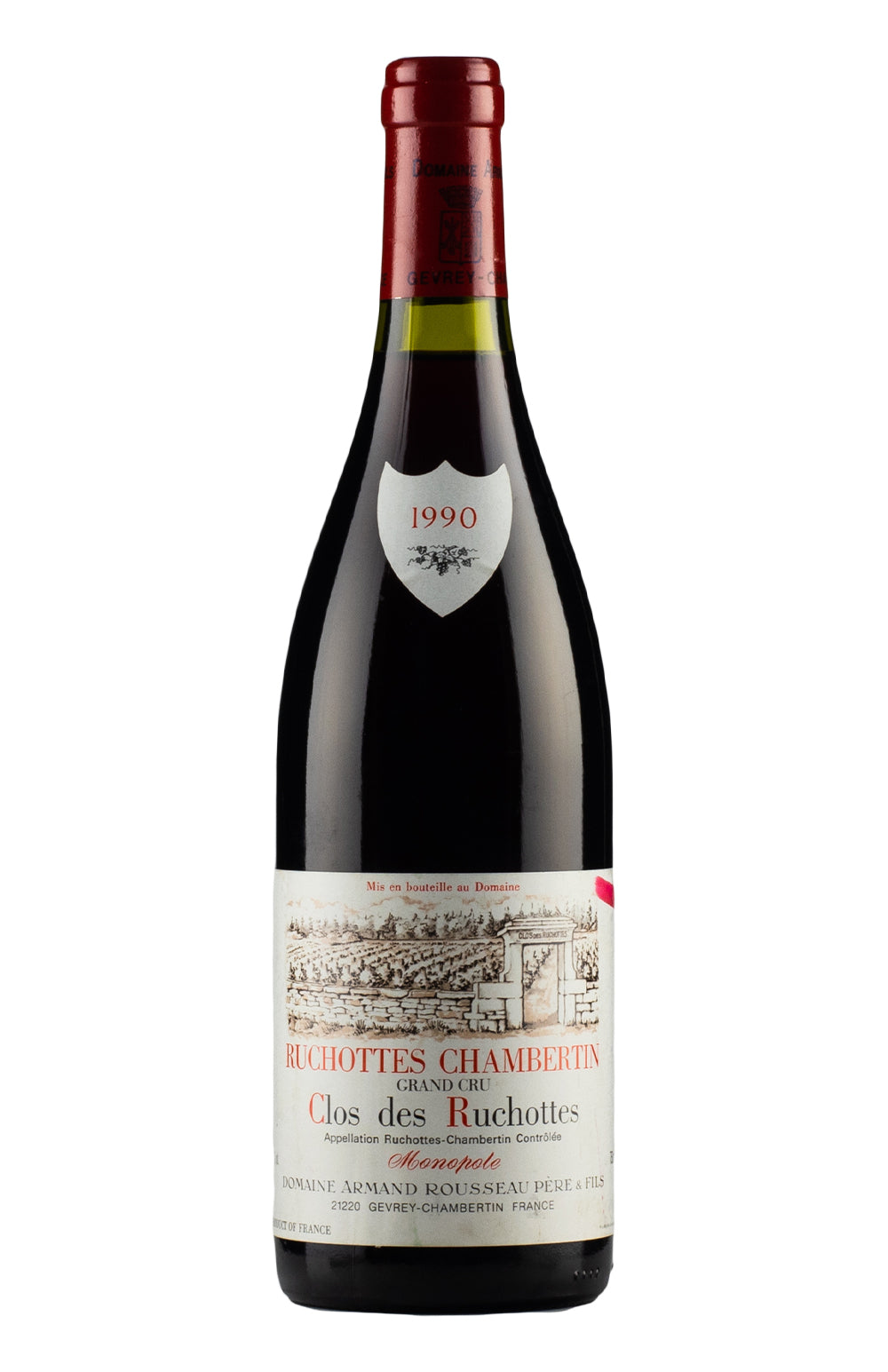 Ruchottes Chambertin Clos des Ruchottes Armand Rousseau 1990