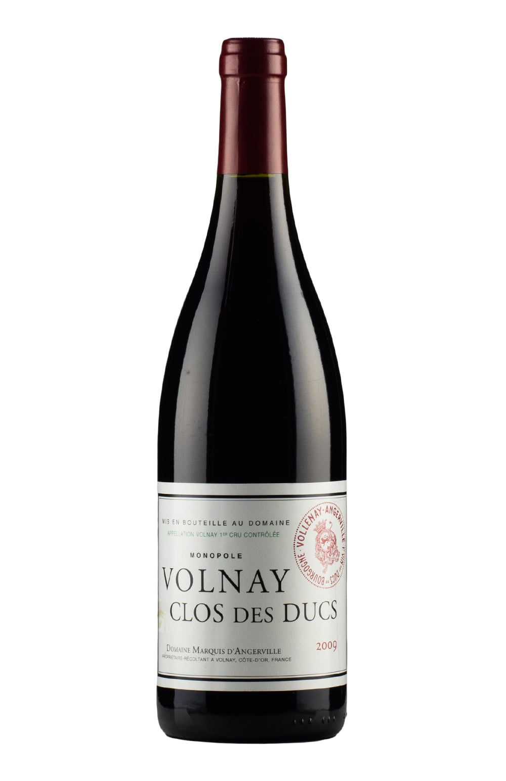 Volnay Clos des Ducs Marquis d`Angerville 2009