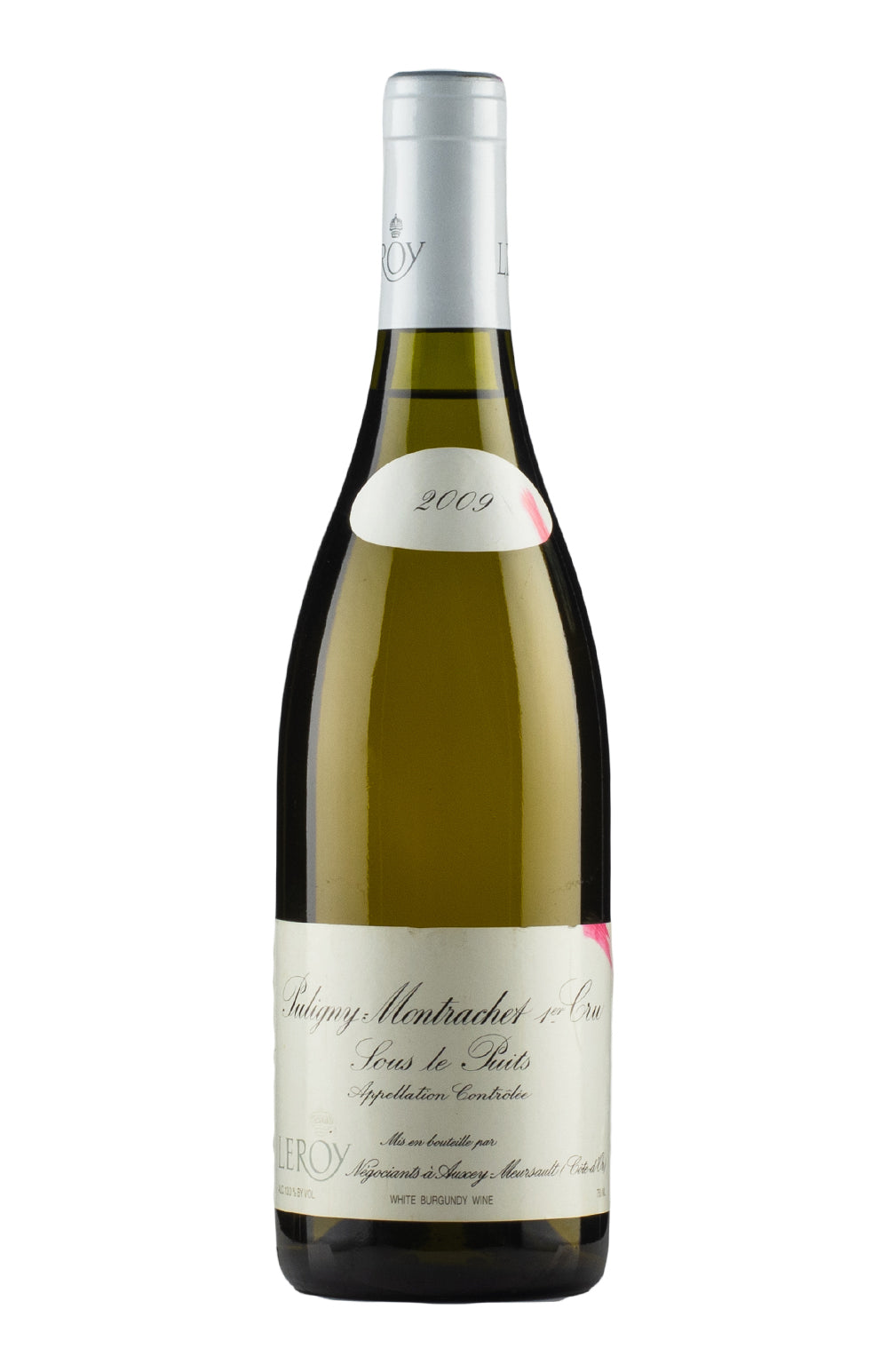 Puligny Montrachet Sous Le Puits Maison Leroy 2009