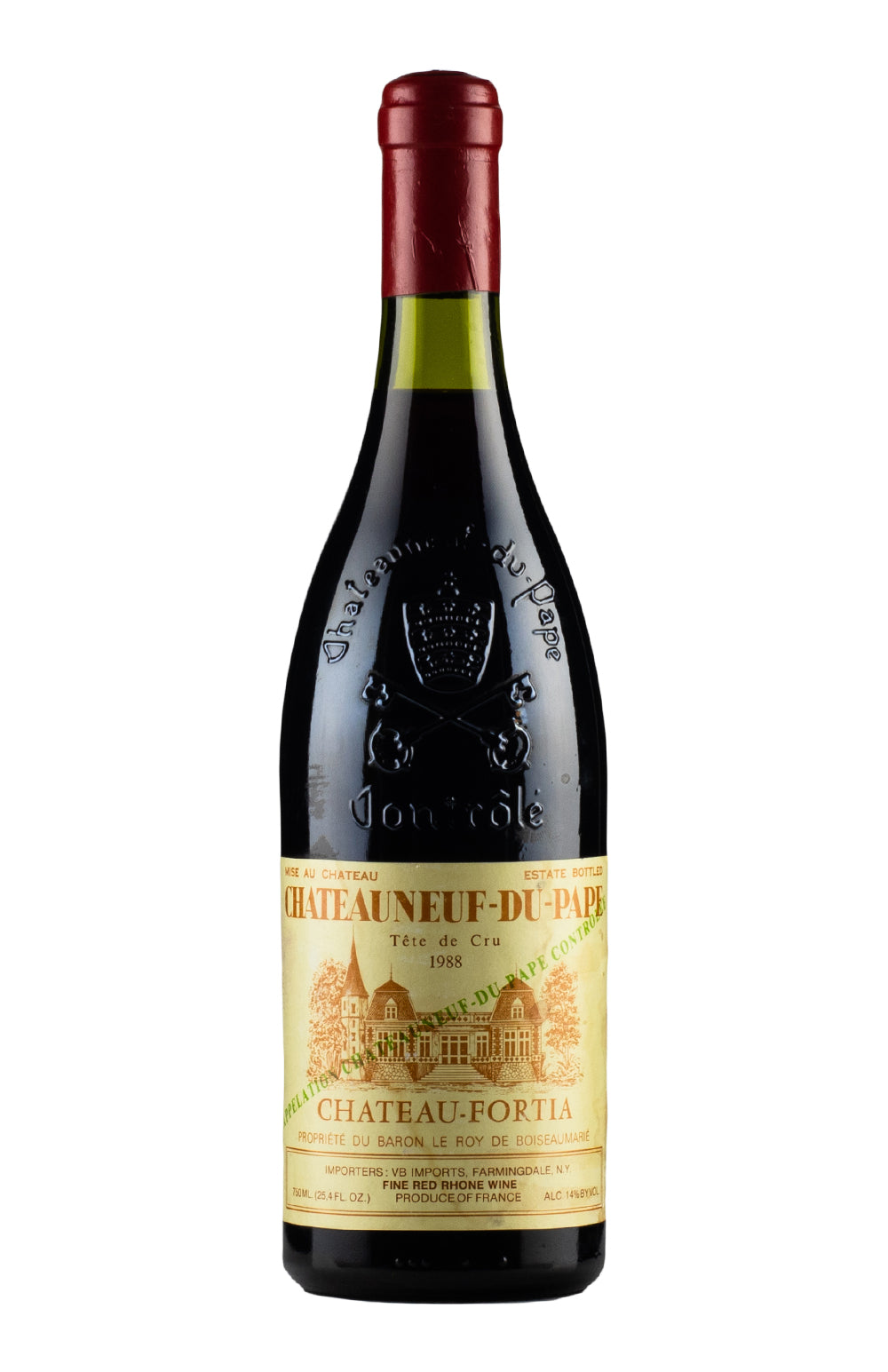 Chateauneuf du Pape Tete de Cru Chateau Fortia 1988
