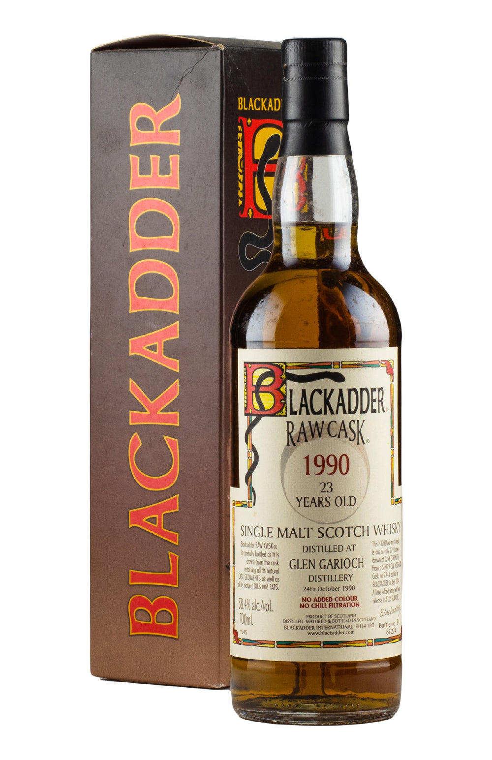 Glen Garioch 23 Year Old Blackadder Raw Cask 1990