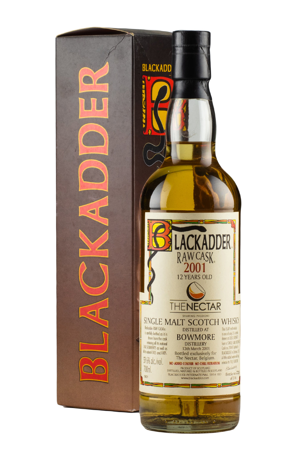 Bowmore 12 Year Old Blackadder Raw Cask 2001
