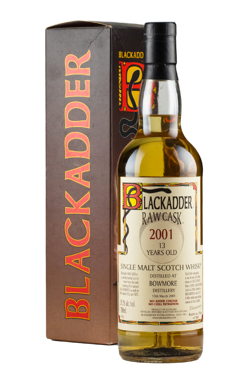 Bowmore 13 Year Old Blackadder Raw Cask 2001