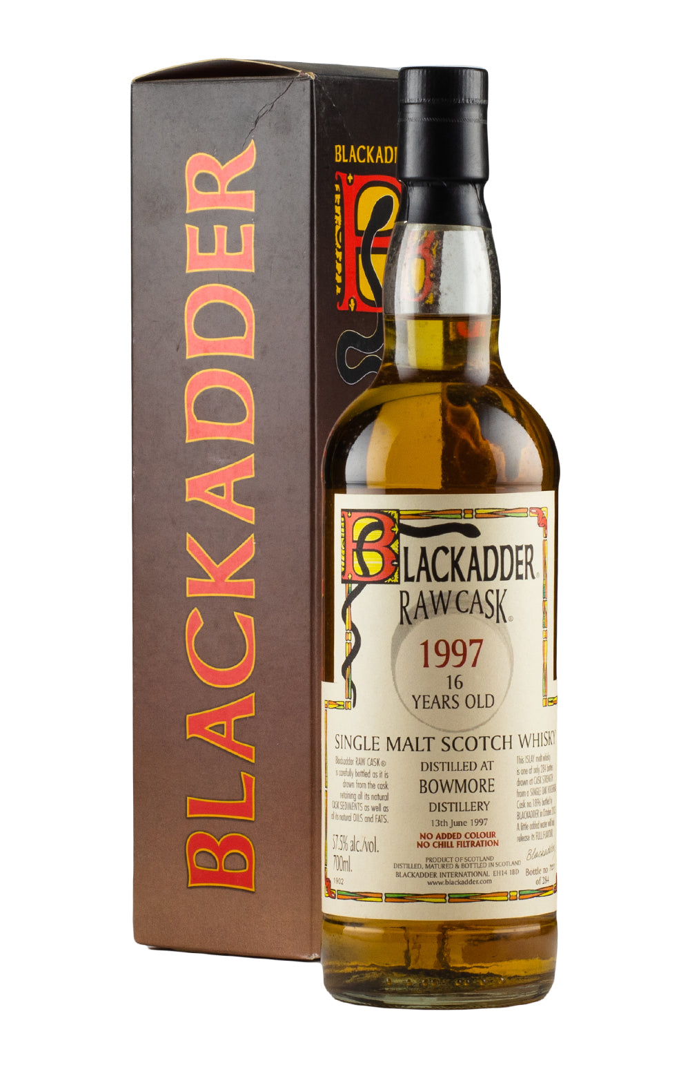 Bowmore 16 Year Old Blackadder Raw Cask 1997