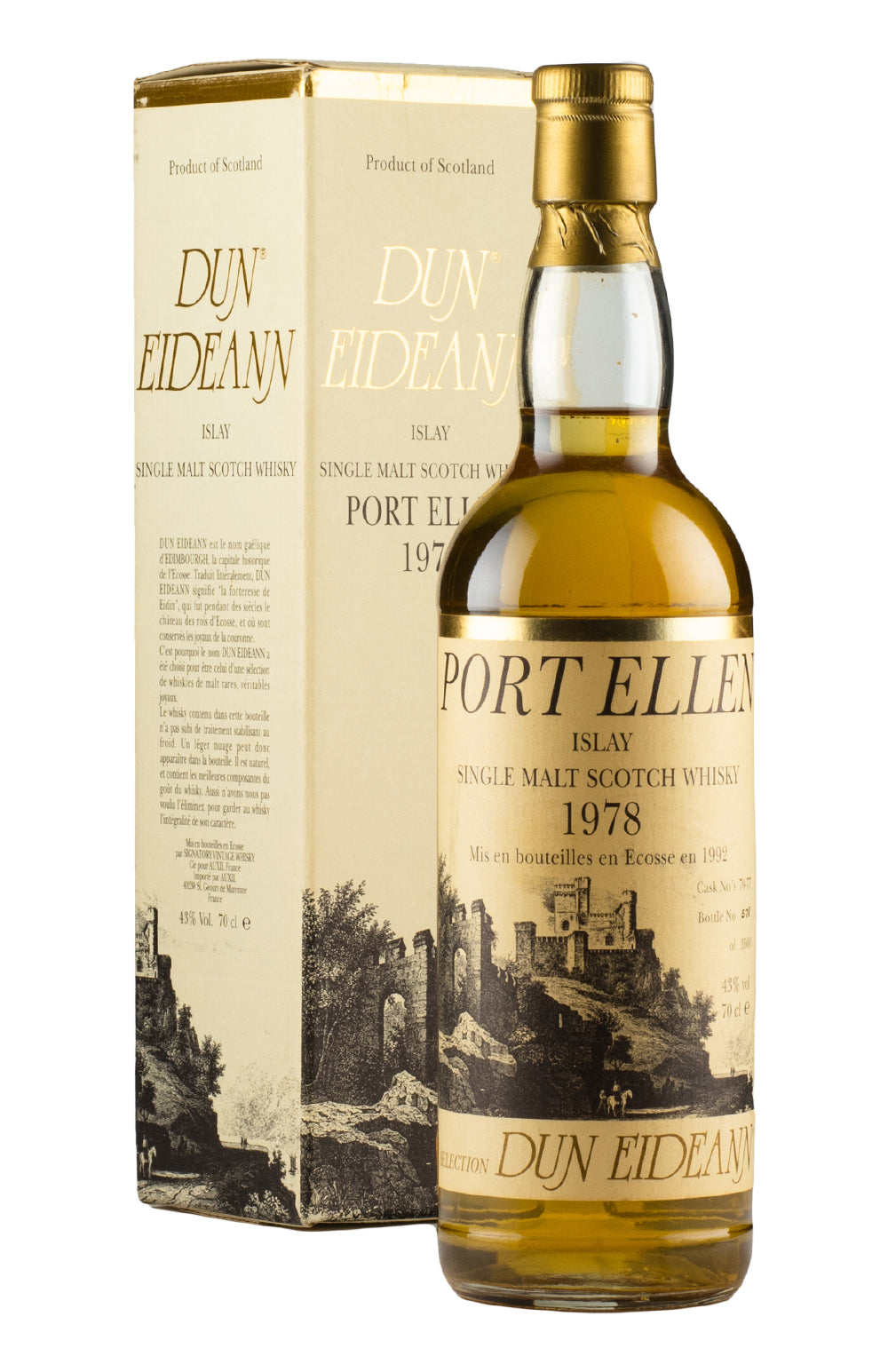 Port Ellen 14 Year Old Dun Eideann 1978