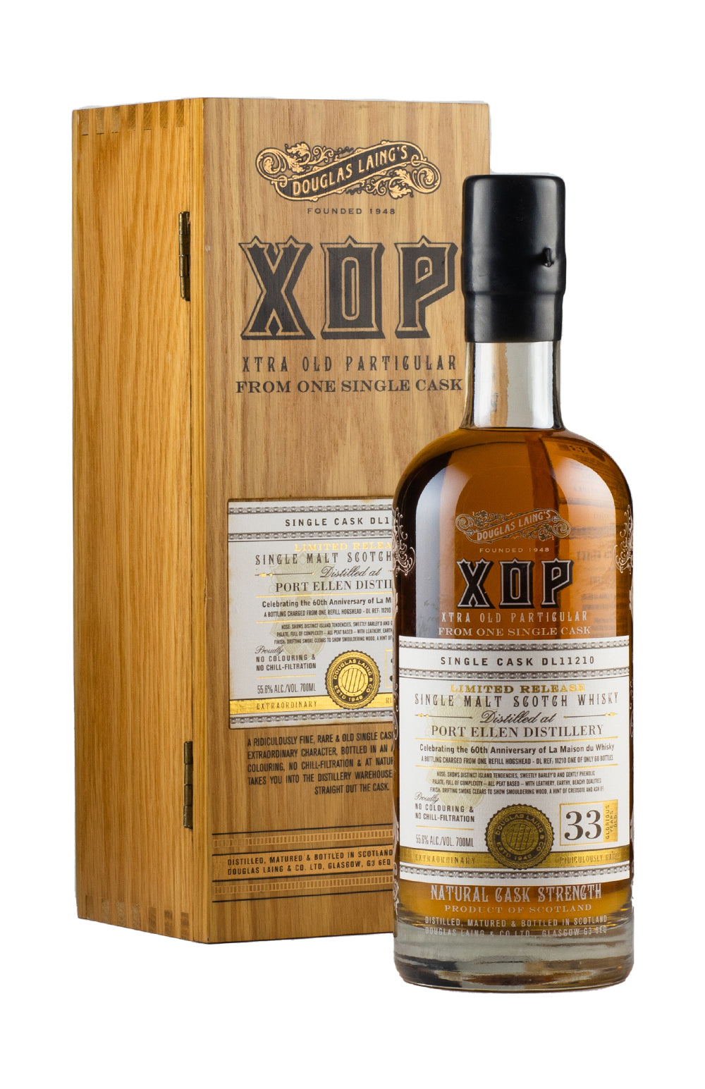 Port Ellen 33 Year Old LMDW 60th anniversary 1982