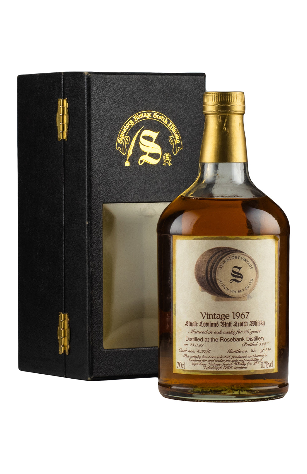 Rosebank 26 Year Old Signatory Vintage 1967