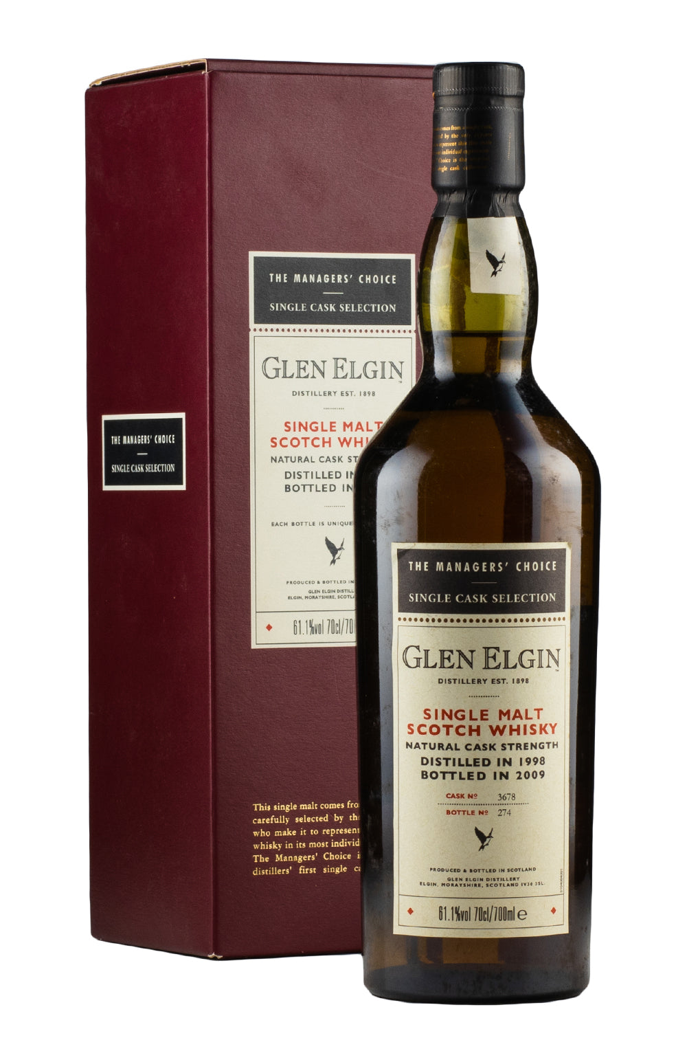 Glen Elgin Manager`s Choice 1998