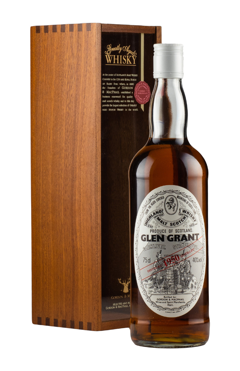 Glen Grant Gordon & MacPhail Bottled 1990 1950
