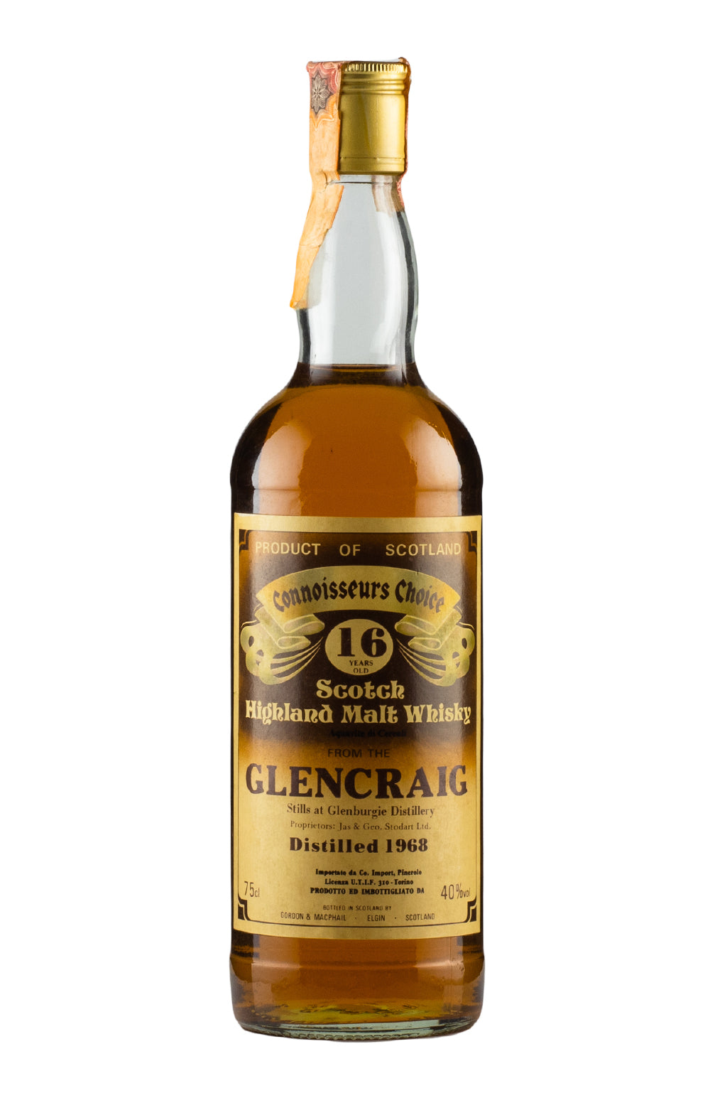 Glencraig 16 Year Old Connoisseurs Choice 1968