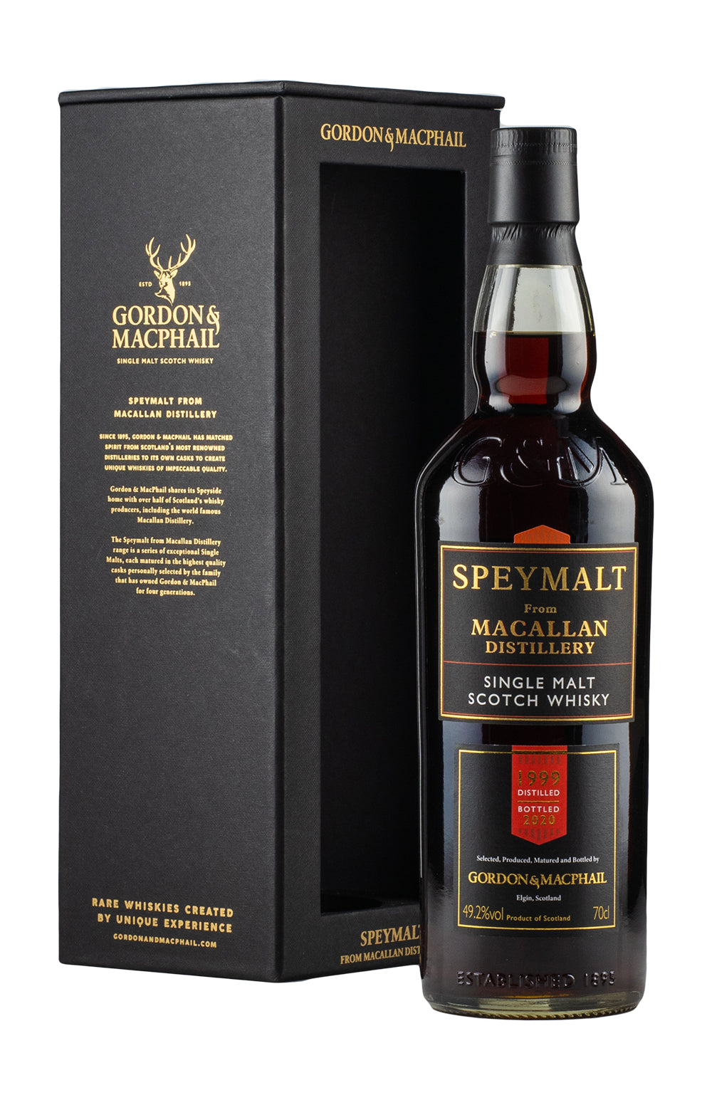 Macallan Speymalt Gordon & MacPhail Cask 12389 Bottled 2020 1999
