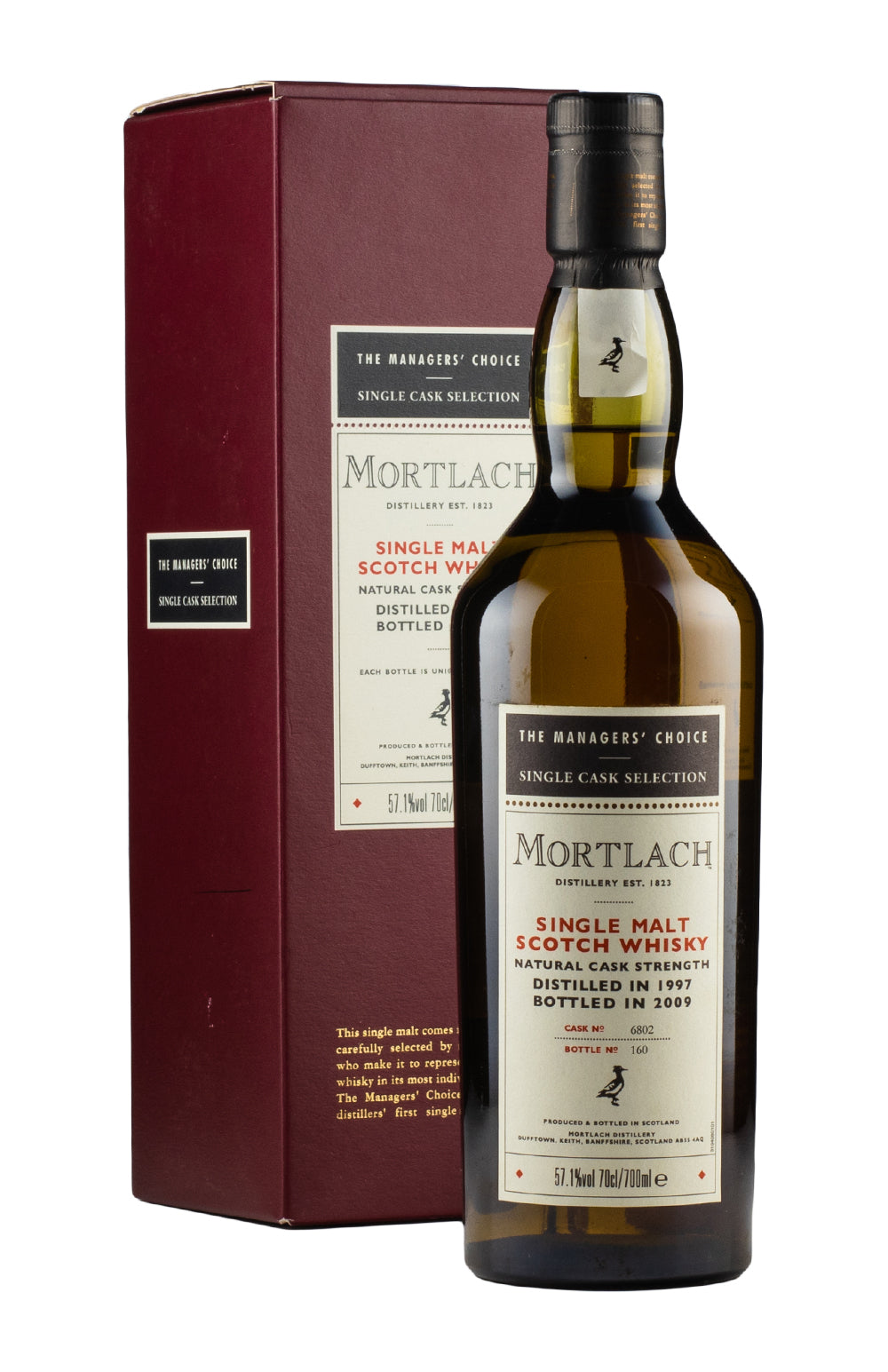 Mortlach 11 Year Old Manager`s Choice 1997