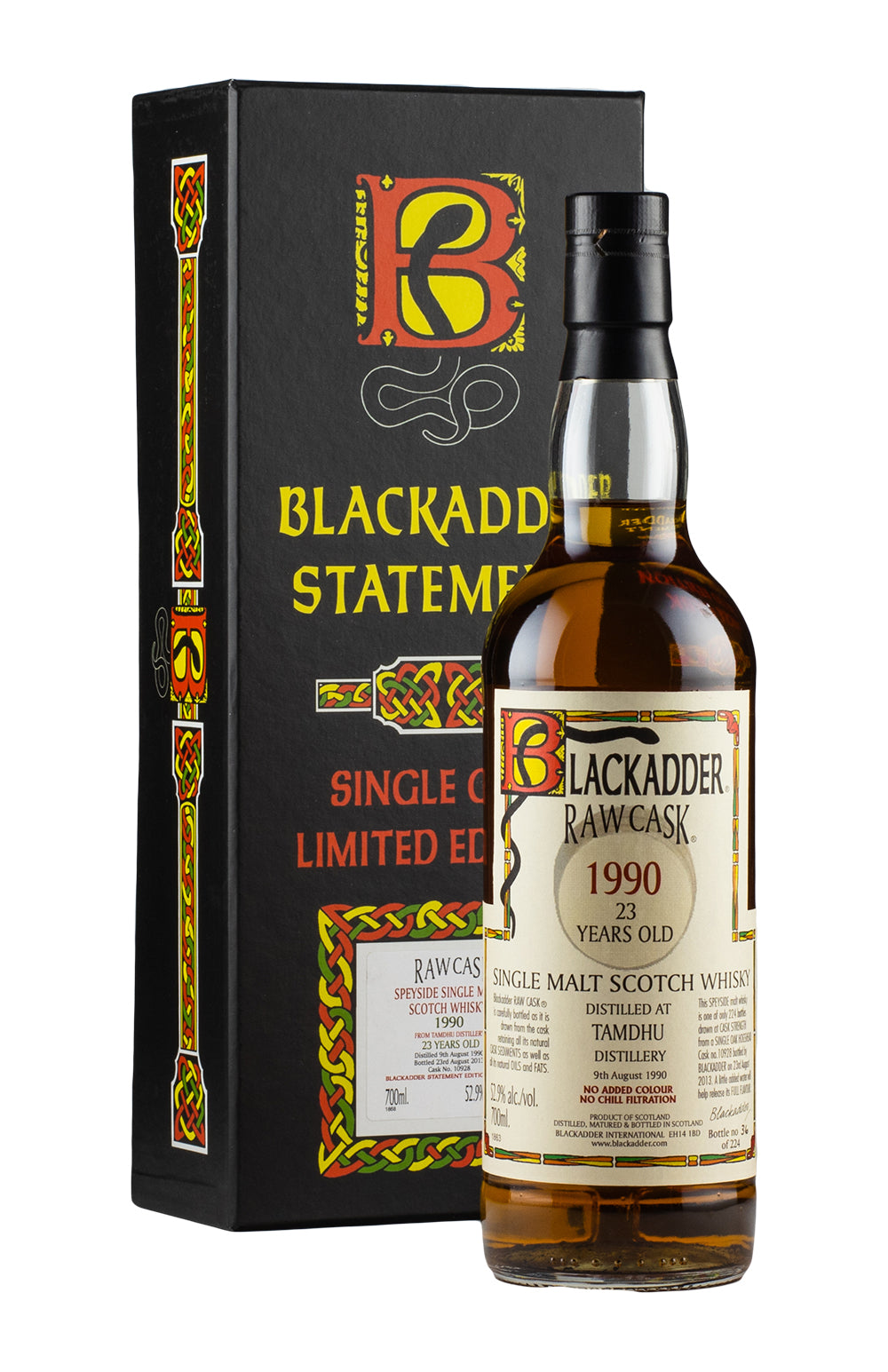 Tamdhu 23 Year Old Blackadder Raw Cask 1990