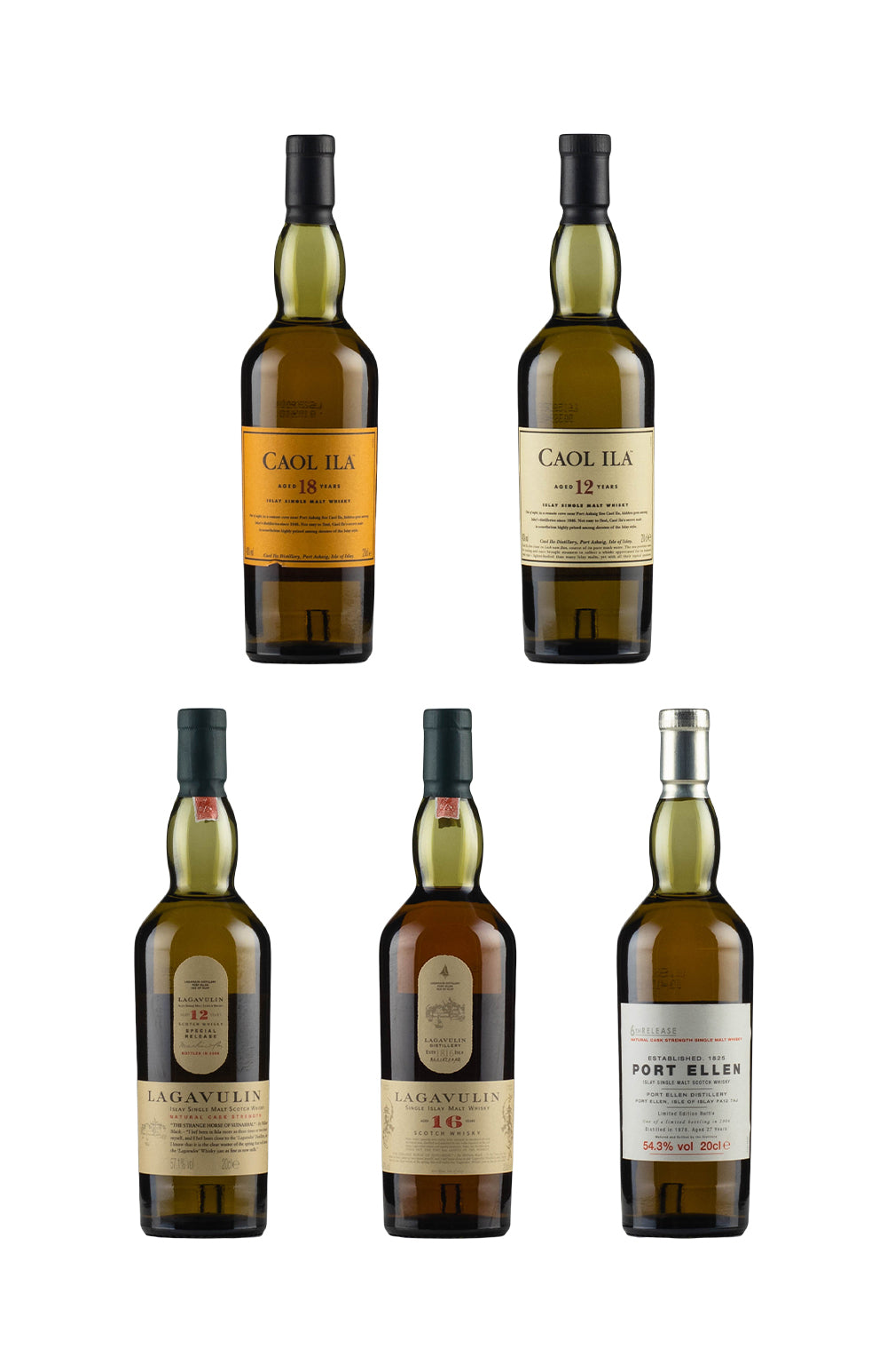 The Classic Islay Collection (Caol Ila, Lagavulin and Port Ellen)