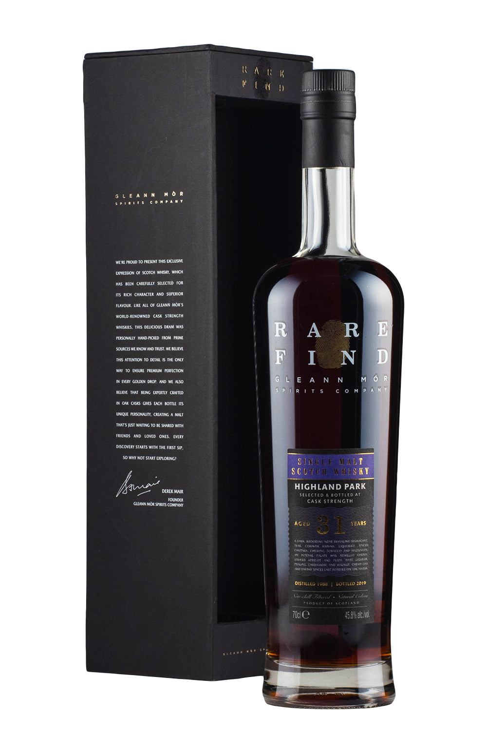 Highland Park 31 Year Old Rare Find Cask Strength Gleann Mor 1988