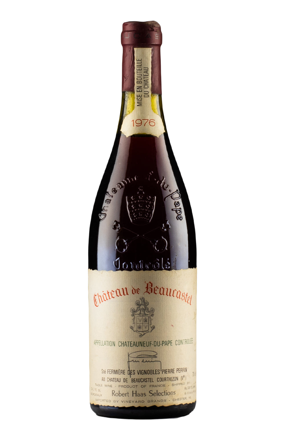 Chateauneuf du Pape Beaucastel (Low Fill) 1976