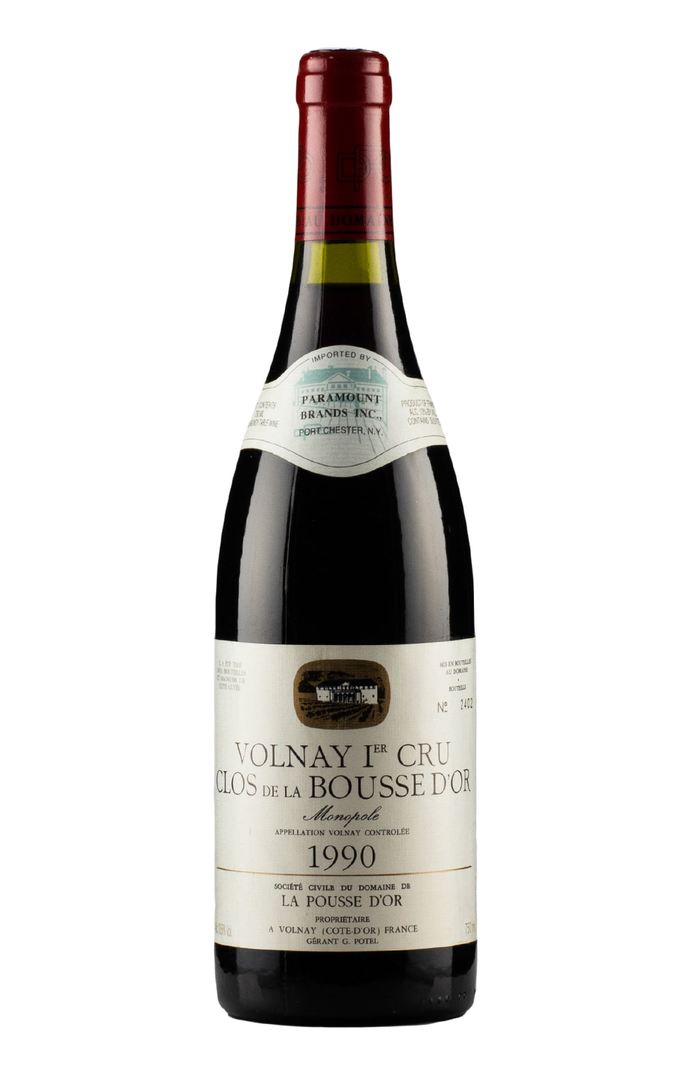 Volnay Clos de la Bousse d`Or Pousse d`Or 1990