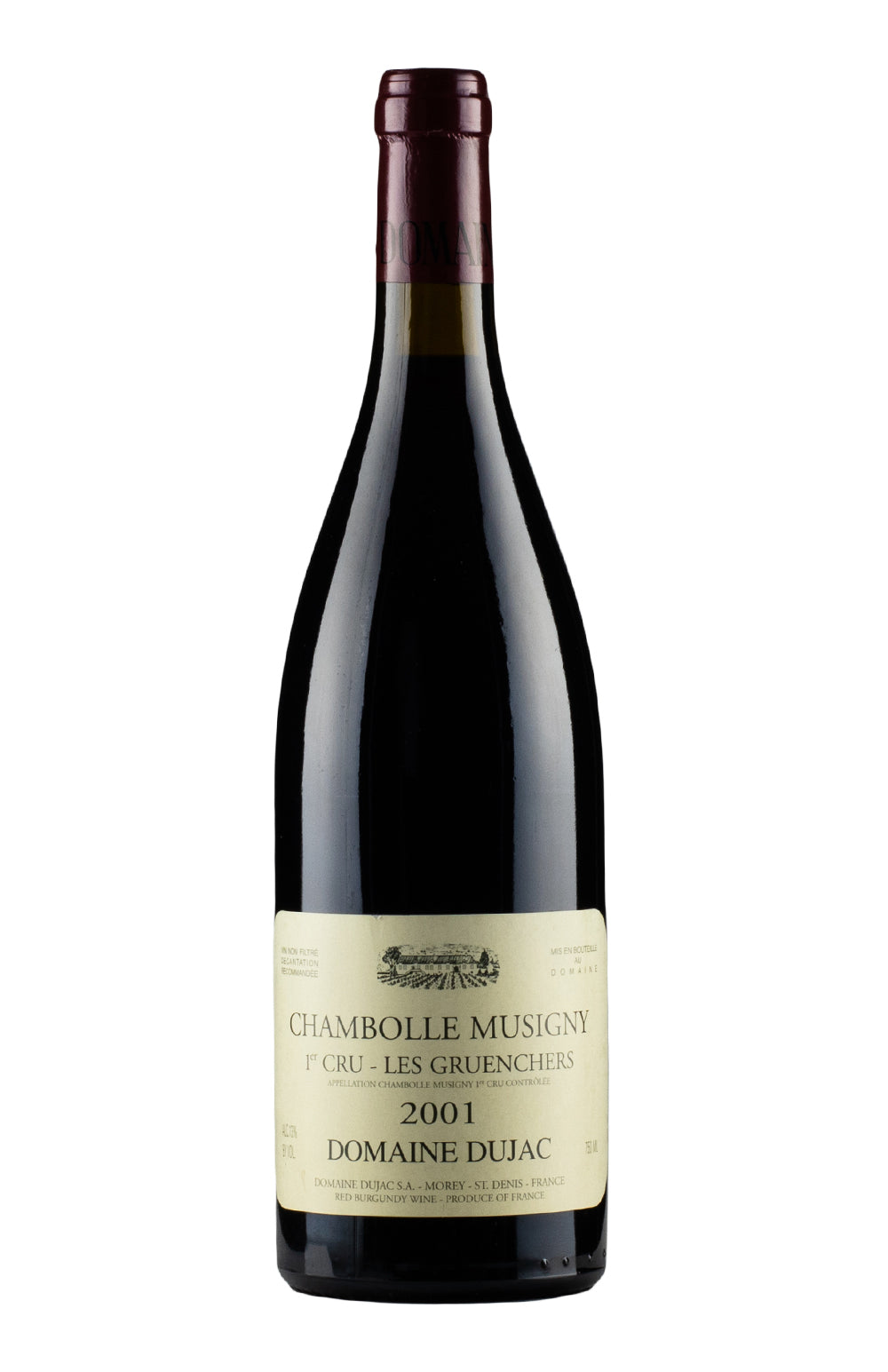 Chambolle Musigny Les Gruenchers Domaine Dujac 2001