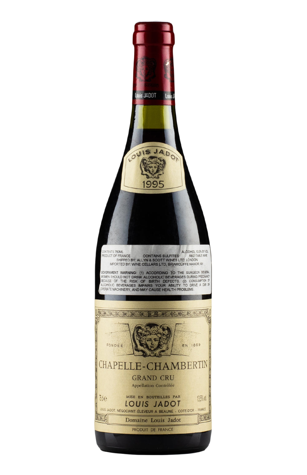 Chapelle Chambertin Jadot 1995