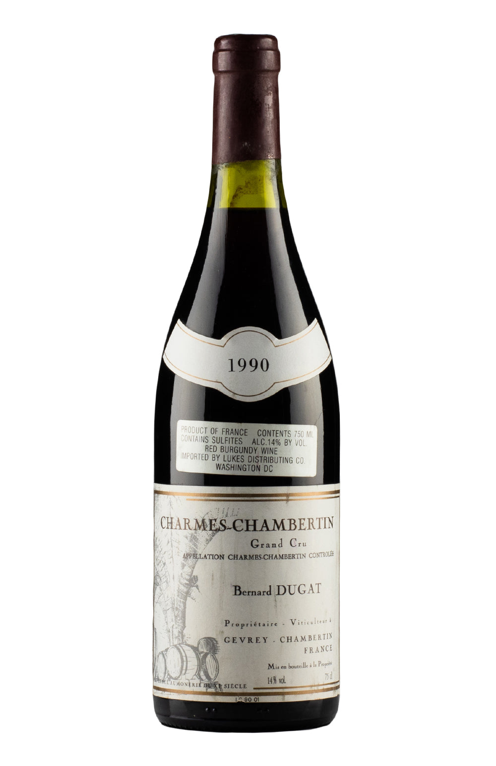 Charmes Chambertin Bernard Dugat 1990