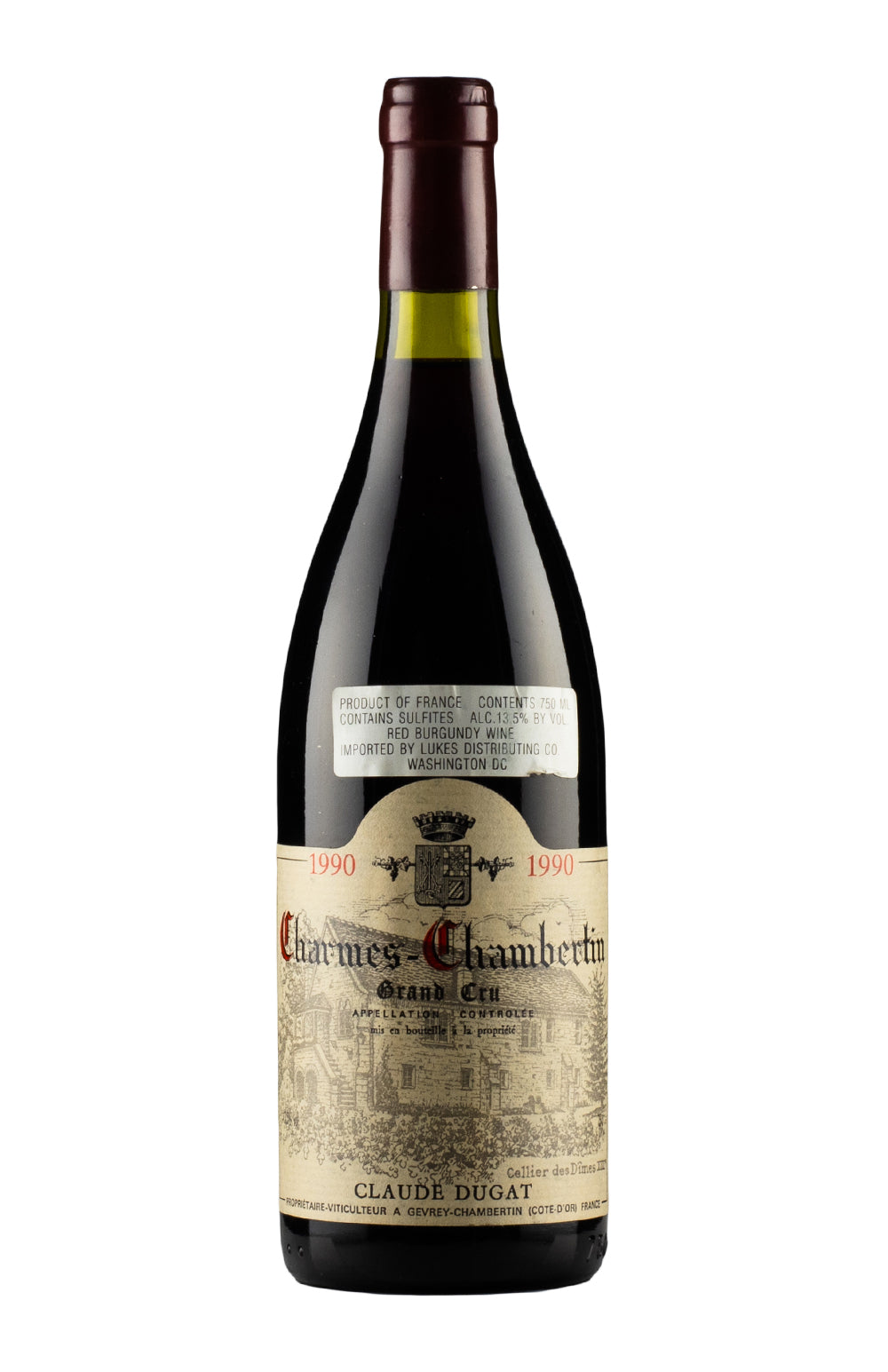 Charmes Chambertin Claude Dugat 1990
