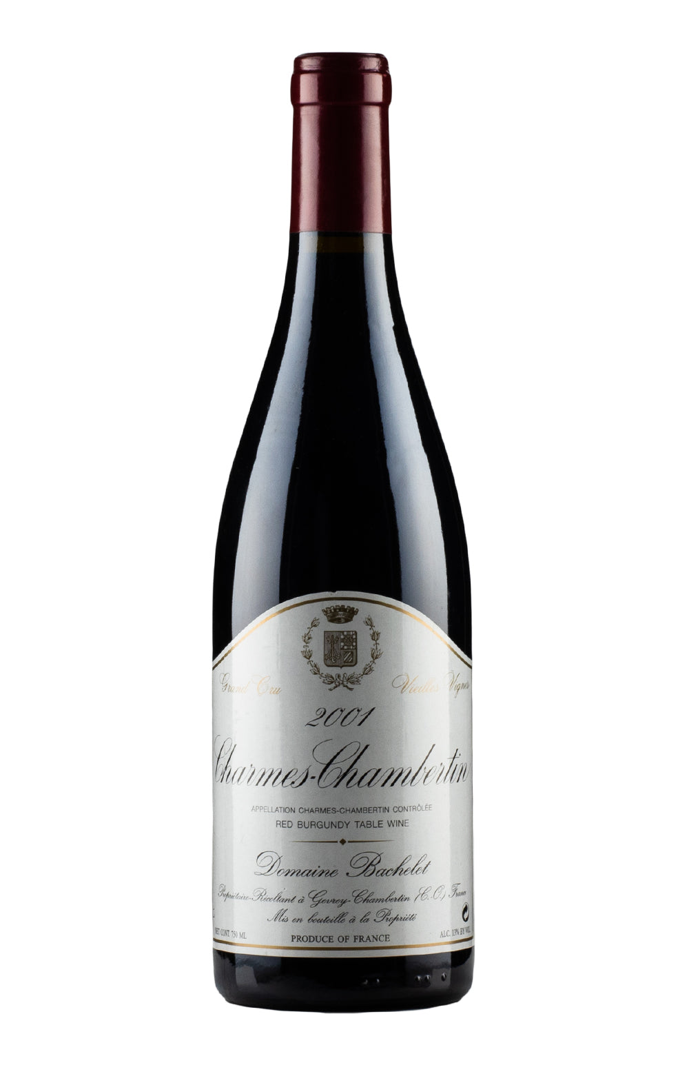 Charmes Chambertin Vieilles Vignes Bachelet 2001