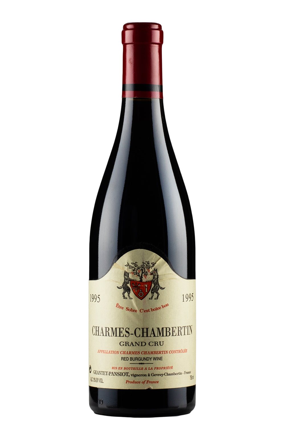 Charmes Chambertin Geantet Pansiot 1995