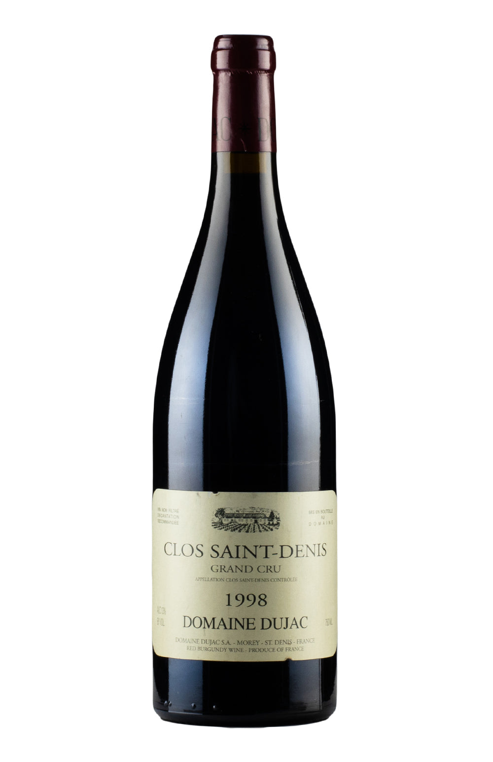 Clos St Denis Domaine Dujac 1998