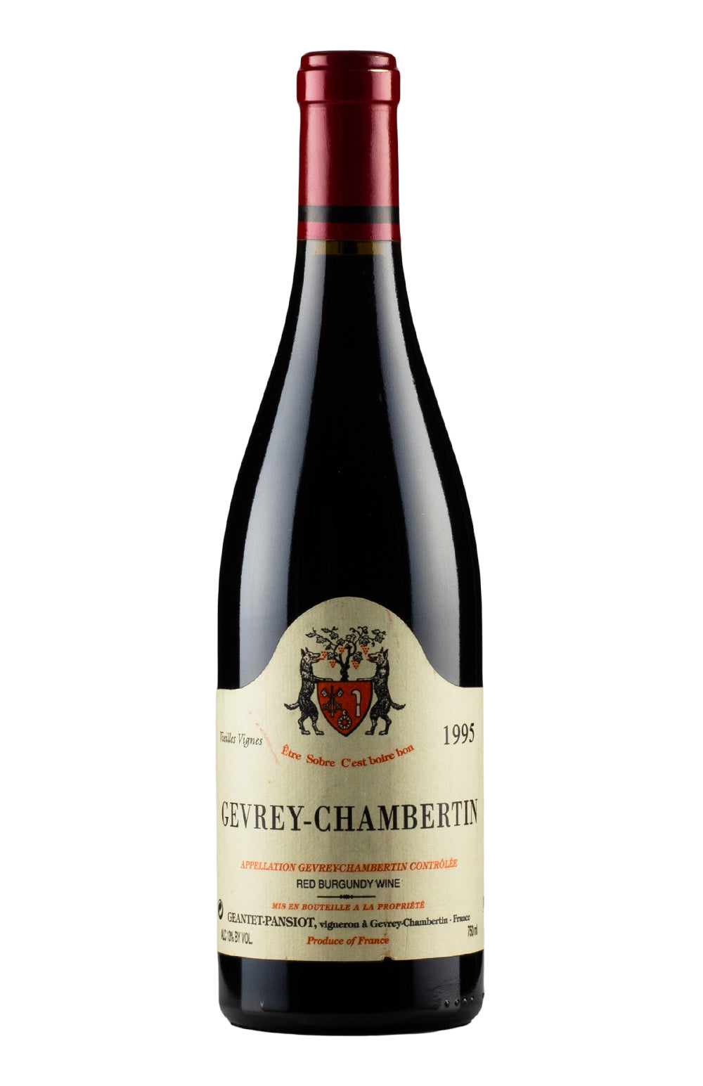 Gevrey Chambertin Vieilles Vignes Geantet Pansiot 1995