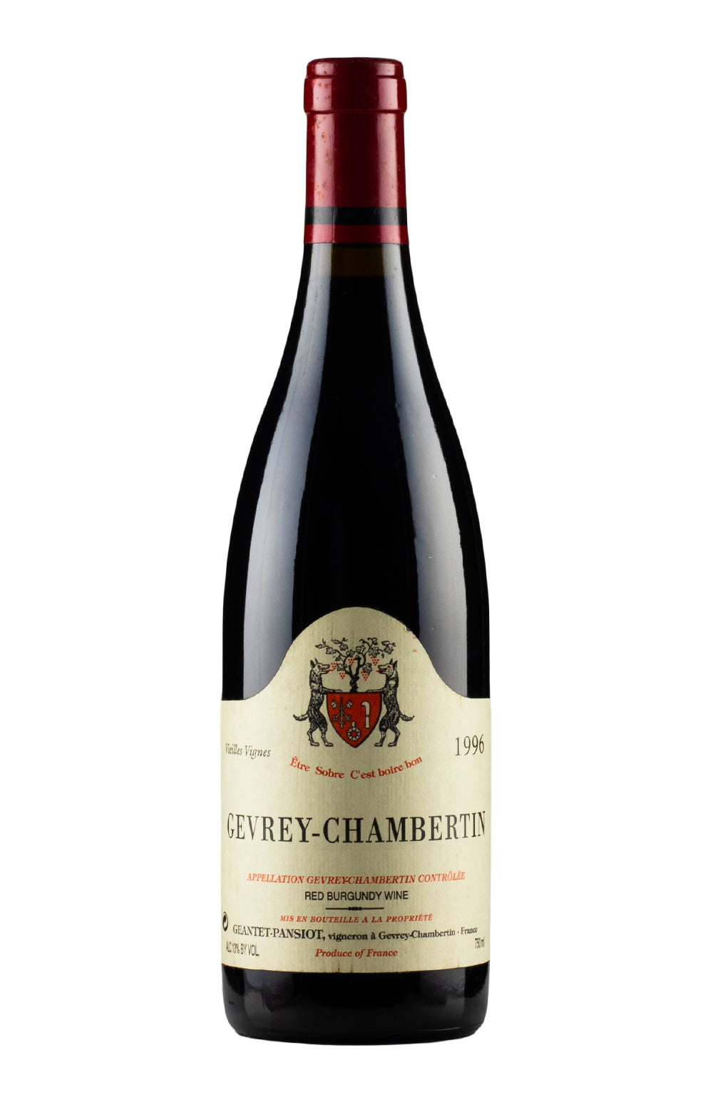 Gevrey Chambertin Vieilles Vignes Geantet Pansiot 1996