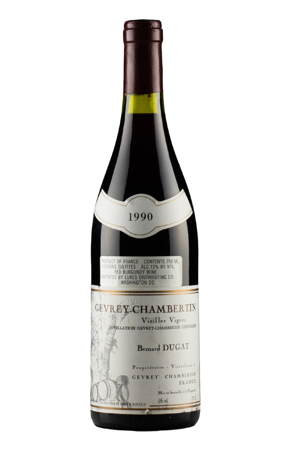 Gevrey Chambertin Vieilles Vignes Bernard Dugat-Py 1990