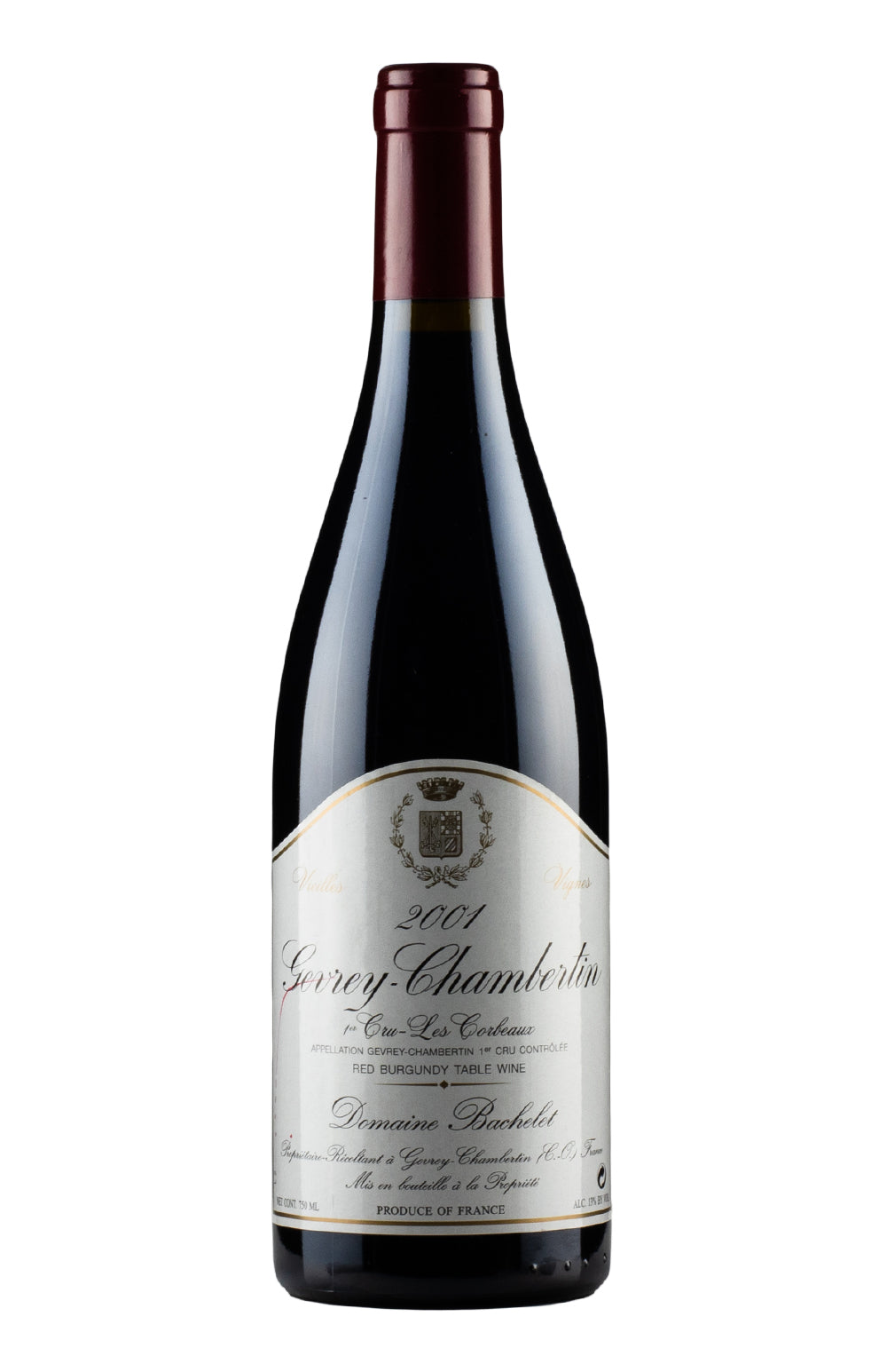 Gevrey Chambertin Les Corbeaux Bachelet 2001