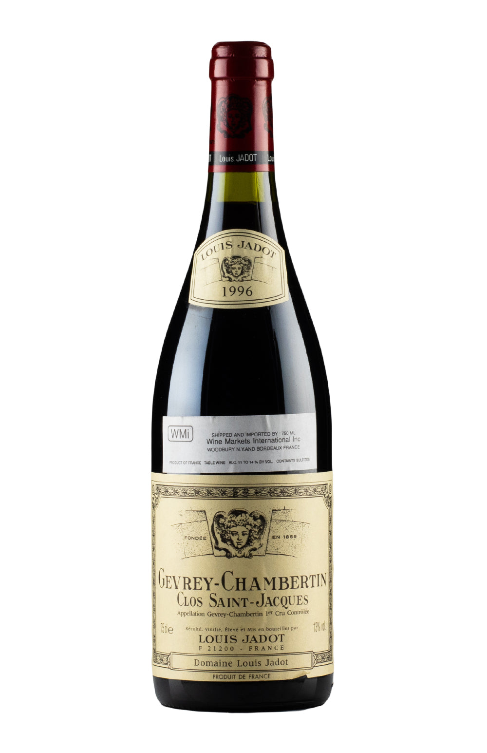 Gevrey Chambertin Clos St Jacques Jadot 1996