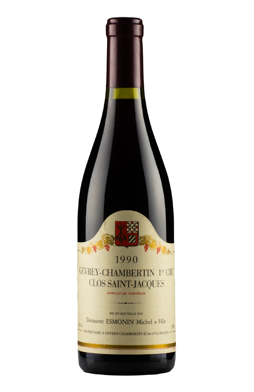 Gevrey Chambertin Clos St Jacques Michel Esmonin 1990