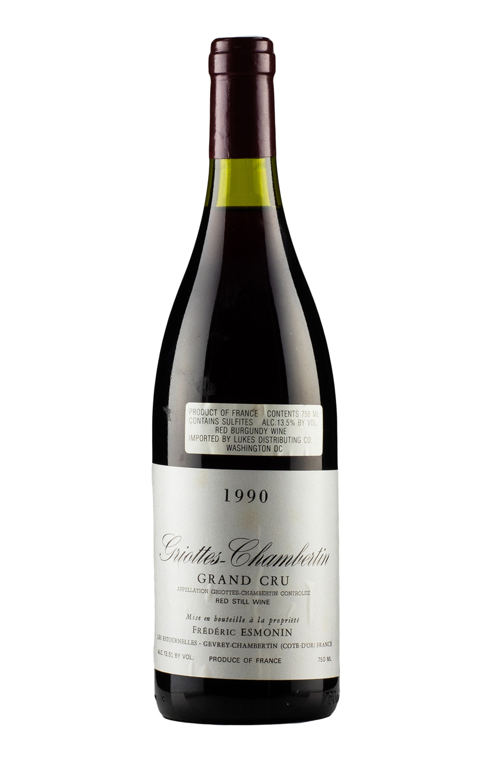 Griotte Chambertin Frederic Esmonin 1990