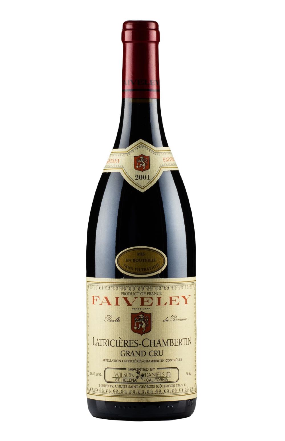 Latricieres Chambertin Faiveley 2001