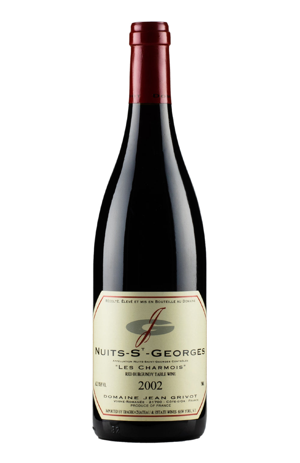 Nuits St Georges Les Charmois Jean Grivot 2002